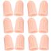 Healifty 6 Pairs Protective Toe Cap Cushion Tubes - Skin Color - 4.5X2.1 cm - Buy Online on GoSupps.com
