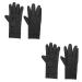 Healeved 2 Pairs Gloves Mens Glives Womens Glove Hand Muffs for Men Washing Capsules Wallpaper Jaw Trainer Elastic Shower Squeegee Fitness Non-Slip