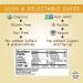 Organic Pitted Dried Dates - Sunny Fruit - (5) 1.76oz Portion Packs | Purely Dates, No Added Sugars, Sulfurs, or Preservatives | Non-GMO, Vegan, Halal & Kosher - 1.76oz (Pack of 5) - Buy Online on GoSupps.com
