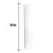 Toa Supply Disposable Non Woven Paper Exam Table Bed Cover White 50 Sheet 1 Roll - Buy Online on GoSupps.com
