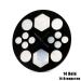 14-Hole Makeup Brush Holder Tree - Acrylic Base Organizer Stand for Air Drying - Black Makeup Brush Storage - Buy Online on GoSupps.com
