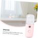 Didiseaon 1pc Face Facial Charging Nano Women Plastic Handy Practical Portable USB Sprayer Steamer Beauty 14.5X4CM - Buy Online on GoSupps.com