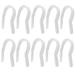10 Pi ces Clips U Plastique pour Redressement et Amincissement Du Nez Support Confortable U pour Correction Facile Forme Nasal Accessoires Beaut pour Usage Quotidien