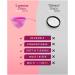 LUMMA Menstrual Disc | Medical Grade Silicone | Reusable & Leak-Proof | Medium-Cervix Pink Love - Buy Online on GoSupps.com