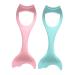 VINTORKY Makeup Bundles 2pcs Cards Applicator Stencils Reusable Makeup Guide Guards Tool Eye Line for Girls Supplies Guard
