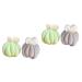 Beavorty 4 Pcs Bath Ball Shower Brush Bathing Bubble Making Ball Bath Shower Ball Bathroom Accessories Bubble Maker Bath Flower Bubble Making Net Bath Tool Bath Puff Bath Washing Tool