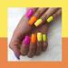 Clou Beaute 8ml Rainbow Neon Gel Nail Polish Set - Pack of 6 Colors in Gift Box | UV/LED Soak Off Nail Gel Varnish in Orange, Red, Blue, Purple, Green - S018 CB-S018 - Buy Online on GoSupps.com