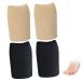 Healvian 2 Pairs Hand Toe Protector Toe Sleeves Toe Tubes Sleeves Open Toe Silicone Toe Sleeves Silicone Toe Protectors Silicone Gel Toe Protectors Toe Finger Protector Cushion