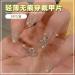 24Pcs/Set Press On Nails Medium Length Diamond Glitter Powder False Nails Acrylic Fake Nails Full Cover Nails Tips Artificial Finger Manicure Press on nails for Women and Girls - Buy Online on GoSupps.com