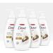 Dove Purely Pampering Body Wash with NutriumMoisture Technology Shea Butter and Vanilla Paraben Free Bodywash 13.5 Fl Oz (Pack of 4)