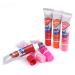 Qinlorgo Advanced Color Scrub Lip Gloss Beauty Portable Scrub Lipstick for Daily Use (CHERRY RED)