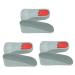 FOMIYES 3 Pairs Heightening Insole Heel Lift Insoles Non-Slip Increase Insole Pads Height Increase Heel Support Pad Shoe Heel Lift Pads Shoe Insoles Sports Shoes Half Pad