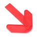 Round Center Point Finder - Red ABS Plastic Measuring Tool for Accurate Circular Measurements | Ship Internationally - Buy Online on GoSupps.com