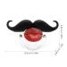 Vincenten Mustache Pacifier for Toddlers | Cute & Novelty Beard Soother | Safe & Soft for Babies - Unisex - Buy Online on GoSupps.com