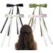 XUHENGXINX Cute Bow Hair Clips Set of 4 | Hair Accessories | Suitable for Women and Girls | Pink/White/Black/Green | Secure & Comfortable - Buy Online on GoSupps.com