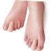 SECFOU Pair Silicon Toe Sleeves - Toe Straighteners & Separators for Bunions - Buy Online on GoSupps.com