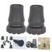Buy Inoomp 20 STK Non-Slip Crutch Tips | 1 Inch Rubber Tips for Walking Sticks & Hiking Poles - Safety Stick Boots - Black (5x4cm 5pcs) - Buy Online on GoSupps.com