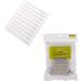Yiwann Cotton Swabs - Disposable Double Ended Cotton Buds Individually Wrapped 100 Count - Portable Travel Essentials for International Shipping - Buy Online on GoSupps.com