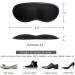 Dr.Foot Heel Grips - Self-Adhesive Heel Cushion Inserts for Men and Women | Prevent Heel Slipping, Rubbing, Blisters, and Foot Pain | Improve Shoe Fit - 2 pairs + Bonus Shoe Horn in Black - Buy Online on GoSupps.com