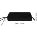 Hair Dryer Travel Bag Portable Hair Travel Organizer | Large Capacity Carrying Bag Blow Dryer Organizer for Hair Accessories Hair Dryer Styler Styling Tools Muflydo Black - Buy Online on GoSupps.com
