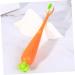 Healeved 8 STK Carrot Manual Toothbrush - Travel & Home Oral Care for Kids - Buy Online on GoSupps.com