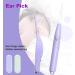 Baby Ear Cleaner Wax Removal Tool Set with Flashlight - Gray | Earwax Remover Luminous Curette Light Spoon - 2Pcs - Buy Online on GoSupps.com