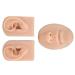 Buy 2 Silicone Ear Models for Piercing & Jewelry Presentation | Realistic Soft Flexible Artificial Ear - Medium Skin Color - Buy Online on GoSupps.com