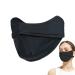 Missmisq UV protection face cover sun protection face mask sun protection UPF 50+ mask for women adjustable facial cover for sports lovers washable for mountaineering hiking black