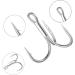 Drilling Hook Fishing Set - Carbon Steel Treble Hooks for Saltwater | 50-Piece Mixed Sizes #2 #4 #6 #8 #10 - Buy Online on GoSupps.com