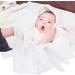 Zerodis Baby Bathrobe Towel Set - Soft Cotton White Photography Props for 3-6 Months | Colorful Swaddle & Costume Accessories - Buy Online on GoSupps.com