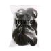Teenitor Donut Hair Bun Maker Set - 7 Pieces (Dark Brown) with Elastic Bands and Hair Pins - Buy Online on GoSupps.com
