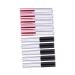 PACKOVE 10pi ces Flacons Vides Pour Gloss L vres De Lot De Tubes Cosm tiques Rechargeables Avec Pinceau Transparent Pour Niveau De Produit