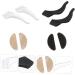Anti-Slip Glasses Cover Set | Soft Nose Pads & Ear Pads for Sunglasses | Slide-Resistant Pebble Gel | Fashion Accessory White 1.9x0.8cm | International Shipping - Buy Online on GoSupps.com