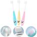 Ipetboom 3pcs Children s Toothbrush Set - Safe Toy Cleaning Brushes with Soft ABS Bristles for Kids - Buy Online on GoSupps.com