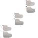 FOMIYES 3 Pairs Wax Therapy Warm Foot Cover Paraffin Wax Refills Wax Hand Treatment Paraffin Liners Wax Warmer Hand Foot Liners and Bag Mittens Hot Wax Foot Convenient Wax Foot Cover Plush