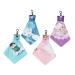 4pcs Keychain Glasses Cloth Glasses Cleaner Wipes Glasses Wipes Lens Cleaning Wipes Electronic Wipes Cleaning Cloths Eye Glasses Wiper Wipes Cloth Lens Wipes Mobile Wiper Assorted Color 4.50X4.00X1.50CM