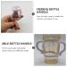 Toddmomy Infant Feeding Bottle Holder - 2pcs Silicone Handle for Standard Baby Bottles (White) - Buy Online on GoSupps.com