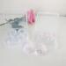 Buy Transparent Large Contact Lens Case for Travel & Home - 4 Pack with Tweezers - Ideal for Daily Use - Buy Online on GoSupps.com