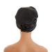 Reversible Satin Hair Bonnet Cap for Women | Double Layer Head Wrap for Long Curly Hair/Braids - Black - Buy Online on GoSupps.com
