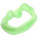 Green 1 piece mouth expander silicone soft intraoral lip expander for opening mouthpieces