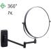 Oldsix 360 Rotating Portable Mirror | Ideal for Makeup Contact Lenses & Shaving - International Shipping Available - Buy Online on GoSupps.com