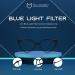 Buy TECH-LINE-DIRECT 2022 Blue Light Filter Computer Gaming Glasses UV Blocking Anti-Glare Clear Lens One Size for Ultimate Eye Protection - Buy Online on GoSupps.com
