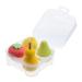 FRCOLOR 16 Pieces Square Fruit Beauty Egg Makeup Sponges Makeup Tools Stirrer Beauty Blender Cosmetic Powder Puffs for Girls Portable Powder Puffs Liquid Cosmetics Blush