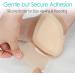 Buy Silicone Heel Bordered Foam Dressing - Waterproof Absorbent Bandages for Cracked Heels Ankle Elbow & Pressure Sores - Pack of 2 (8x8 inches) - Ideal for Large Wounds - Buy Online on GoSupps.com
