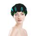 Women's Harajuku Punk Alien Waterproof Shower Cap - Reusable Stretch Hem Hair Hat - Buy Online on GoSupps.com