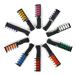 Leikance Disposable Mini Hair Chalk Combs - 10 Colors for Easy Hair Dyeing | Temporary Hair Crayons - Buy Online on GoSupps.com
