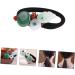 minkissy Hair Scrunchie Rhinestone Headbands for Women Cloth Ponytail Holder Hair Bands for Womens Hair Lady Hair Rope Ponytail Ties Tiara Vintage Hair Tie Hair Ring Miss Chic Etc. - Buy Online on GoSupps.com