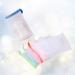 TOPBATHY 5pcs Exfoliating Soap Saver Pouch | Mesh Bags for Handmade Soap - Green Blue Orange Pink Sky-Blue - Buy Online on GoSupps.com