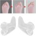 Buy Reusable Gel Toe Separator Elastic Hallux Valgus Corrector for Crooked Toes Realignment | International Shipping Available - Buy Online on GoSupps.com