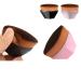 LDJYEONS Makeup Brush Flat Top Multi-Purpose Mixed Basic Foundation Make-up Brush Foundation Make-up Brush Powder Face Cream Primer Cream Cosmetics Concealer And Other Cosmetics (black+pink)